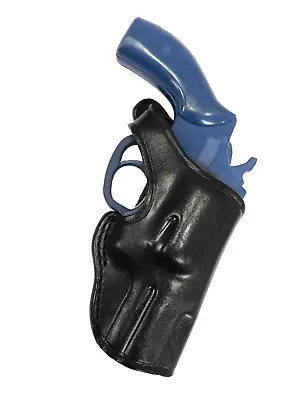 Leather Holster- S&W J Frame 2” Revolvers Also HAMMERLESS Models (# 7234 BLK) • $49.64