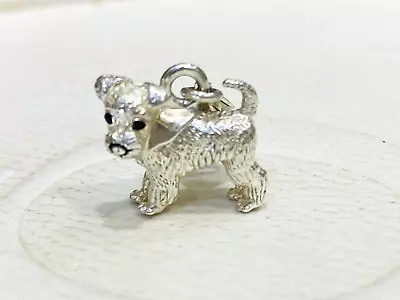 Thomas Sabo Charm Club Sterling Silver Dog Puppy Terrier Clip On Charm • $45