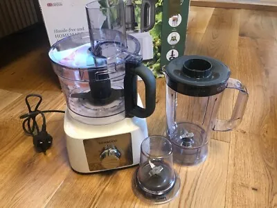 Kenwood FDP65.860WH NEW Food Processor Jug Blender MultiPro Express 1000w White • £99.99