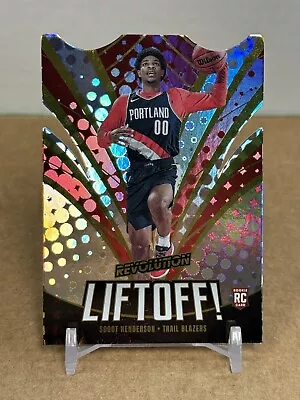 2023-24 Panini Revolution - Liftoff! #7 Scoot Henderson (RC) Trail Blazers • $0.99