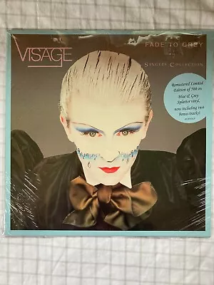 Visage - Fade To Grey The Singles Collection-Blue & Grey Splatter Vinyl - Sealed • $42.50