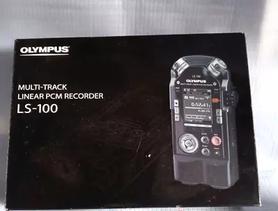 OLYMPUS LS-100 Multi-track Linear PCM High-Quality Sound Recorder Test Completed • $155