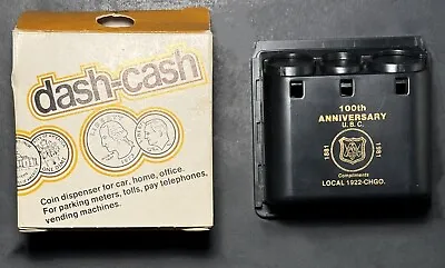 Vintage Dash-Cash United Brotherhood Of Carpenters Coin Dispenser Holder • $13.97