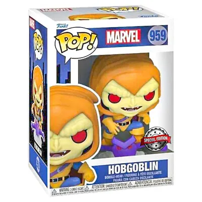 Funko POP Marvel #959 Animated Spiderman Hobgoblin Collectible Vinyl Figure New • £8.99