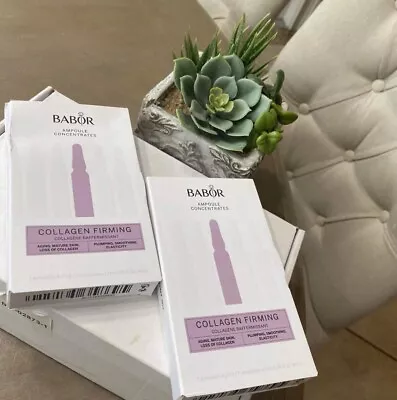 2 BABOR Collagen Firming Ampoule Concentrates  7 X 2ml Each NIB • $37.88