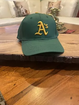 Oakland A’s Cap Hat DK Green Polyester Adjustable MLB-300CSB • $14.99