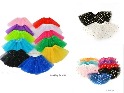 £5.69 • Buy High Quality KIDS LADY Tutu Skirt Skirts WOMEN GIRL Fancy Dress Party(Sparkling)