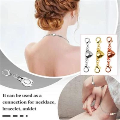 £2.47 • Buy Magnetic Clasps Jewelry Making Supplies Necklace Bracelet Connector Buckle