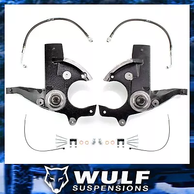 WULF 3  Front Spindle Lift Kit For 82-97 Chevy S10 Blazer GMC S15 Jimmy 2WD • $465.02