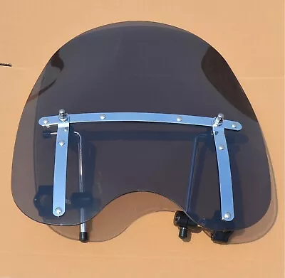 $52.43 • Buy Smoke Windscreen Windshield For Honda Rebel CMX250 Magna Shadow VT600 750 1100