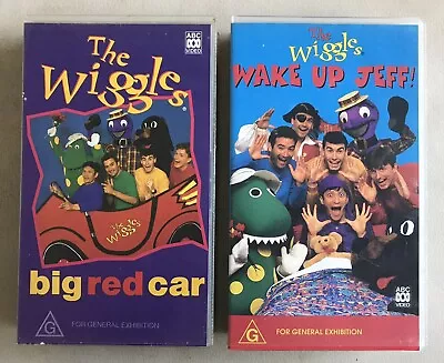 The Wiggles Big Red Car VHS PAL Video Cassette Tapes Vintage 95 Original Cast • $29.50