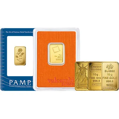 10 Gram Gold Bar (Varied Condition Any Mint) • $800.95