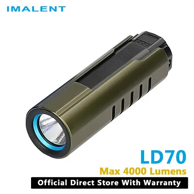 Imalent LD70 4000lms Keychain Flashlight CREE XHP 70 LED Mini EDC Torch GREEN • $59.95