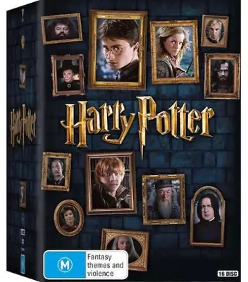$64.99 • Buy Harry Potter - Limited Edition COMPLETE 8 Film Collection (DVD, 16-Disc Set) NEW