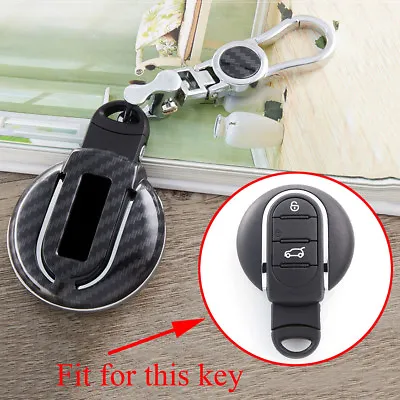Carbon Fiber Key Bag Case Holder Cover For Mini Cooper F54 F55 F56 F57 Accessory • $15.27