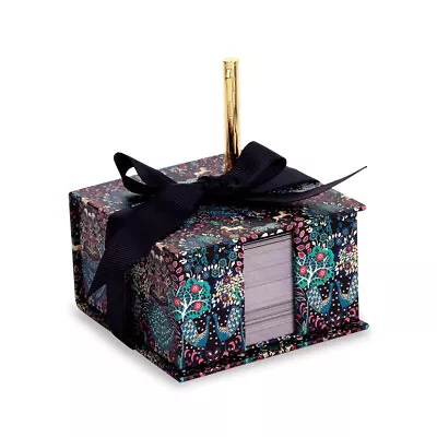 Note Cube With Pen ENCHANTMENT Vera Bradley New FREE SHIP • $29.95