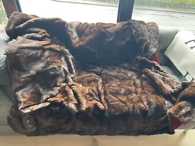 Rare Ralph Lauren Mink Blanket Throw Bedspread  • $2250