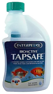 Interpet Bio Active Tap Safe 500ml Aquarium Fish Tank Water Conditioner • £13.69