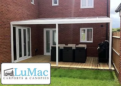 Patio Canopy Garden Cover Smoking Shelter Garden Furniture Cover Carport • £673.74