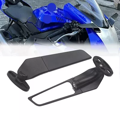 Motorcycle Side Mirrors Rearview Wind Wing Mirror For Honda CBR600F4i 2001-2006 • $35.99