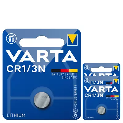 Varta CR1/3N 2L76 CR11108 3V Lithium Batteries X 3 *Long Expiry Dates* • £9.79