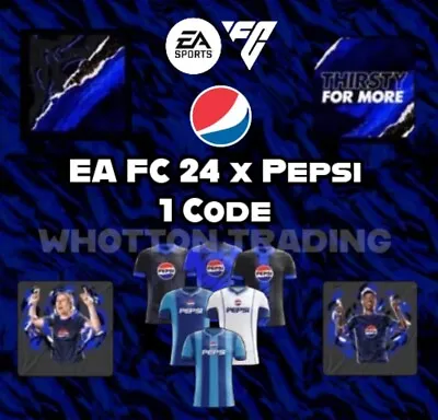 Pepsi Max Fifa 24 / EA FC 24 PEPSI 1 Codes Ultimate Team 75+rated • £1.49
