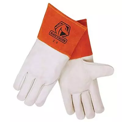 $19.14 • Buy Revco Black Stallion 25 Long Cuff Premium Cowhide MIG Welding Gloves,
