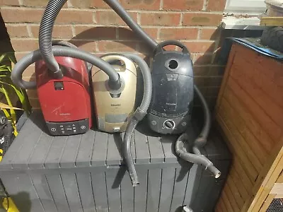 Miele Job Lot X3 Spares / Repair Cylinder Vacuum Cleaner • £0.99