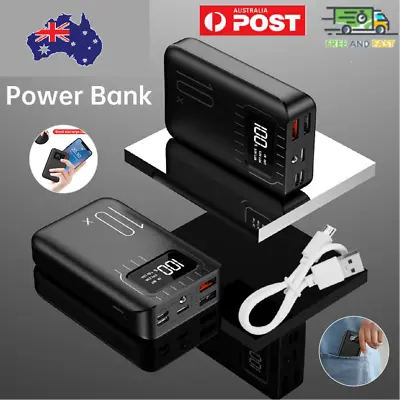 $23.59 • Buy Portable 900000mah Power Bank USB Backup Battery Charger For Mobile Phone