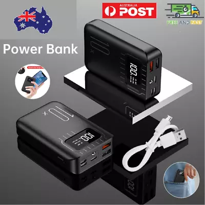 $22.41 • Buy Portable 900000mah Power Bank USB Backup Battery Charger For Mobile Phone