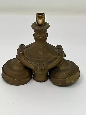 $49.99 • Buy Antique Art Deco Double Cluster Lamp Socket Holder