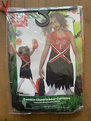 Zombie Cheerleader Halloween Costume Medium Smiffys • £9.99