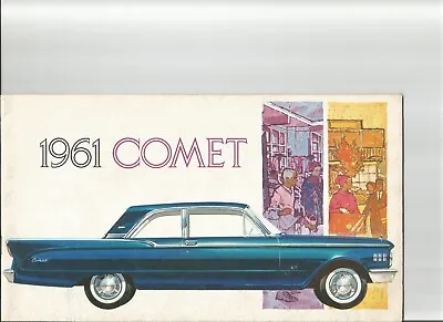  Original 1961 Mercury Comet Dealer Sales Brochure • $7.99