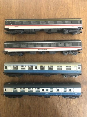 £11.50 • Buy 4 Coaches Lima InterCity X2 & Triang X2 - OO Gauge