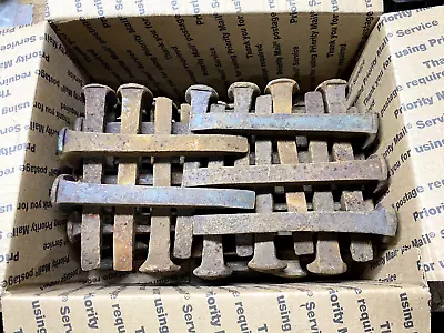 Railroad Spikes Vintage Carbon Steel Blacksmithing Lot Of 50 • $49.95