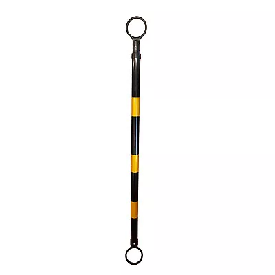 £10.49 • Buy 2 Metre TELESCOPIC SAFETY BARRIER POLES For Traffic Cones Or Posts Crowd Control