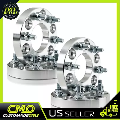 4X WHEEL SPACERS ¦ 6x5.5 To 6x5.5 (6X139.7) ¦ 108MM CB ¦ 7/16 STUDS ¦ 1 INCH • $118.90