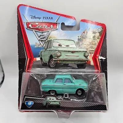 Disney Pixar Cars 2 Petrov Trunkov Mattel Number 18 Diecast Car New In Packet • £10