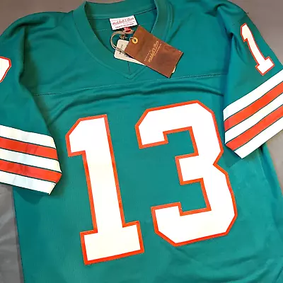 New Mitchell & Ness Dan Marino Miami Dolphins Legacy Jersey Men's Sz S $160 • $139.99