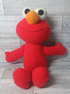 Jim Henson Productions Vintage Elmo Plush 1995 Tyco Stuffed Animal 11  Preschool • $6.20