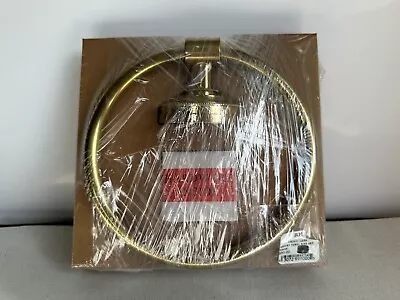 Restoration Hardware Asbury Towel Ring | Finish: Aged Brass • $80