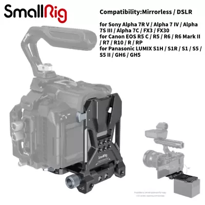 $99 • Buy SmallRig Lightweight V-Mount Battery Adapter System Fr Camera|Battery|Power Bank