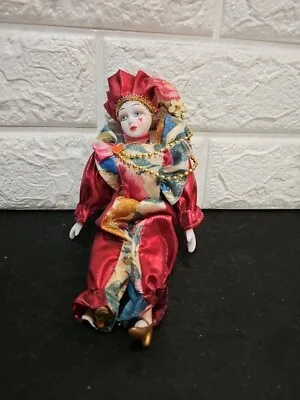 9  Jester Mardi Gras Karma Doll Collectible Porcelain Show-Stoppers • $10