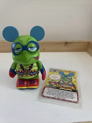 Disney Vinylmation 3'' Parks Series Zooper Heroes Turtle W Card • $8.39