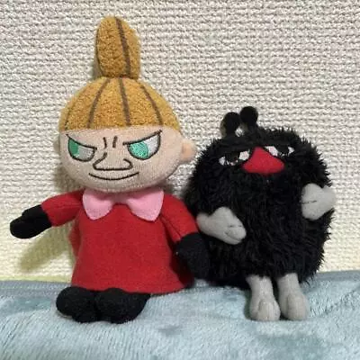 Moomin M423  Little My Stinky Plush Toy Hand Riding Sekiguchi 2 Piece Set • $61.52