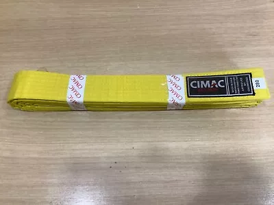 Cimac Martial Arts Yellow Belt Karate Judo 280cm • £5.79