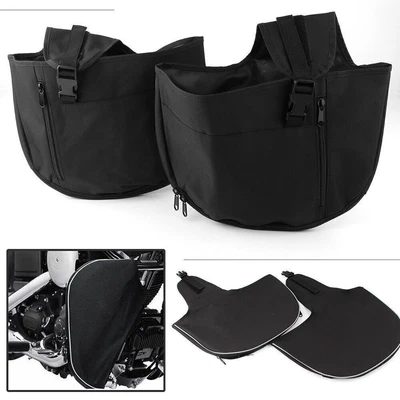 $36.44 • Buy 2PCS Soft Lowers Chaps Leg Warmer For Harley Dyna FXD FXDB FXDC FXDL 2006- 2017