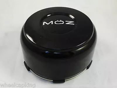 Moz Wheels Black Custom Wheel Center Cap # 2001-13 NEW! • $39