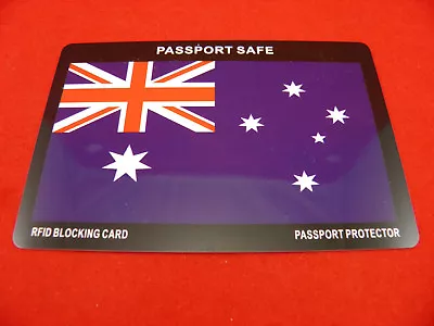 $3 • Buy RFID PASSPORT BLOCKING CARD - FOR PASSPORT SCAN PROTECTION Stop Card Scanning