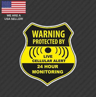 Home CCTV Surveillance Security Camera Video Sticker Warning Decal Window Sign • $4.32